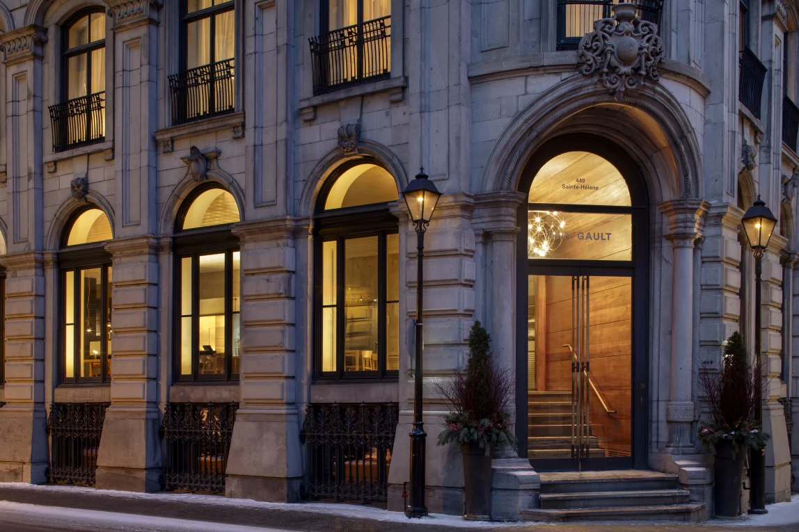 Lobby de l’Hôtel Gault 