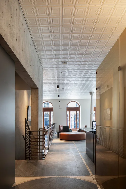 Lobby de l’Hôtel Gault 