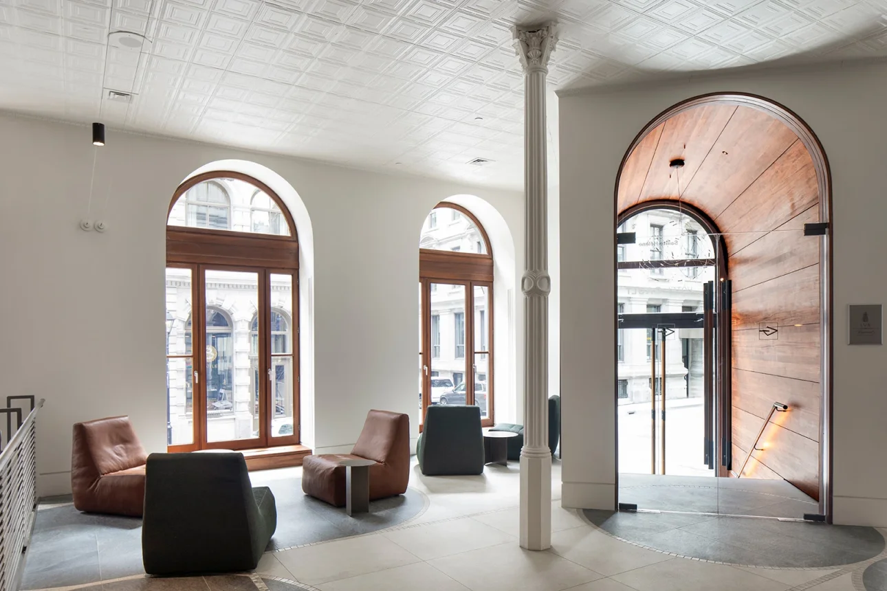 Lobby de l’Hôtel Gault 